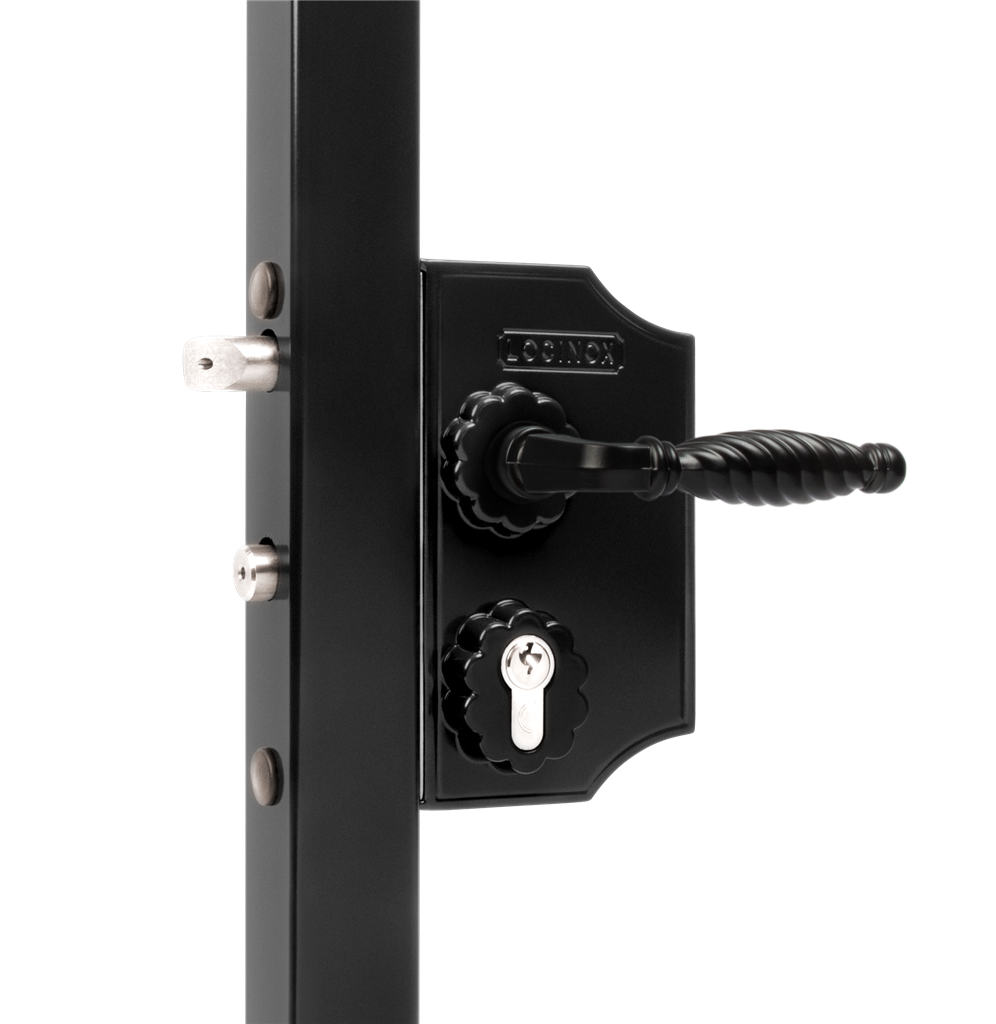 Lock Control Monuments Large surface mounted ornamental gate lock | Locinox USA
